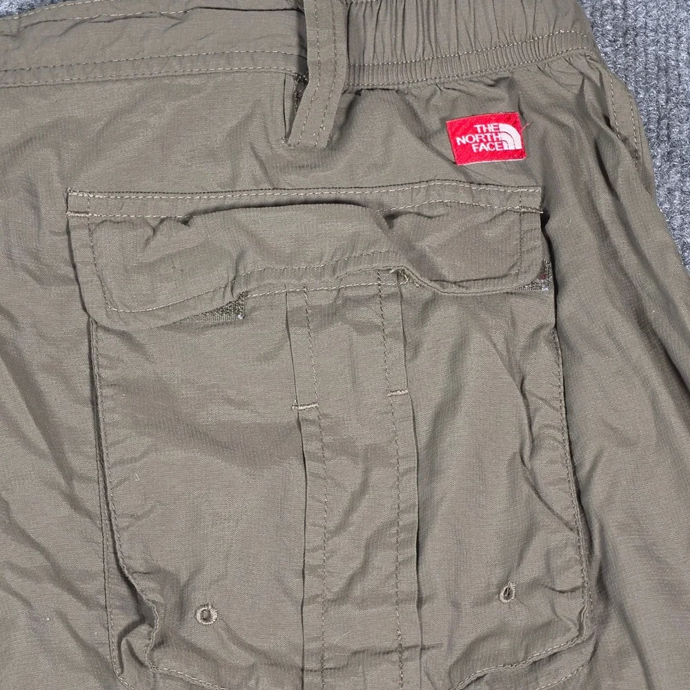 The North Face Mens Cargo Hiking Pants 36 Regular Brown Nylon Ripstop Outdoor